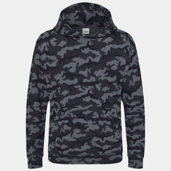 AWDis Kids Camo Hoodie Thumbnail