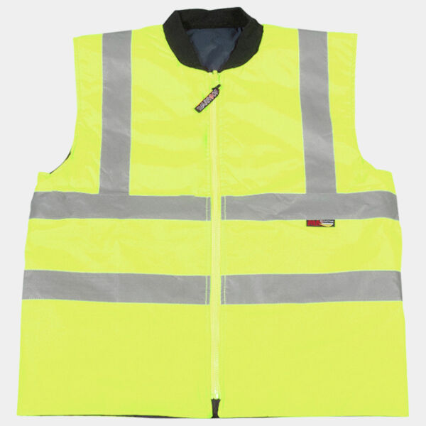 Warrior Hi-Vis Reversible Bodywarmer Thumbnail