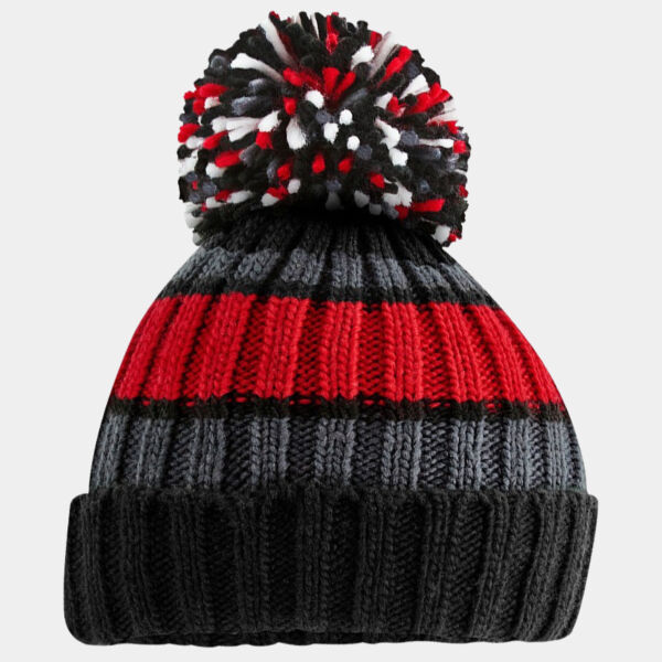 Beechfield Hygge Striped Beanie Thumbnail