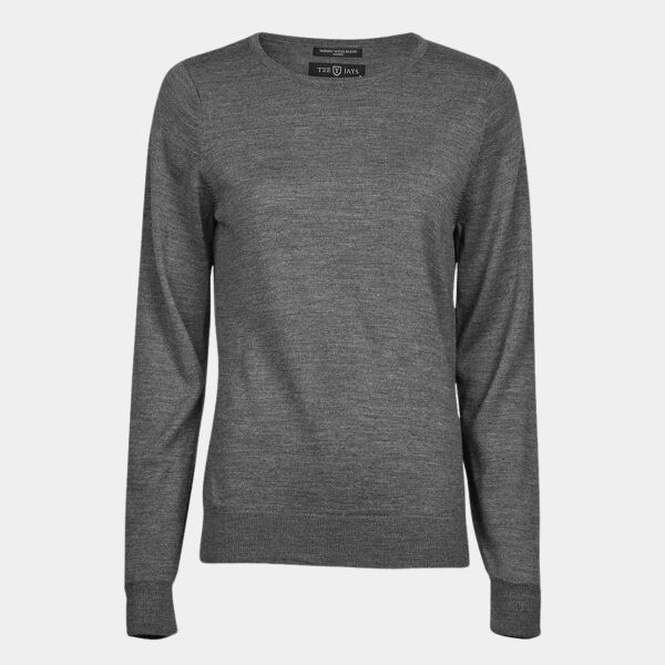 Tee Jays Ladies Crew Neck Sweater Thumbnail