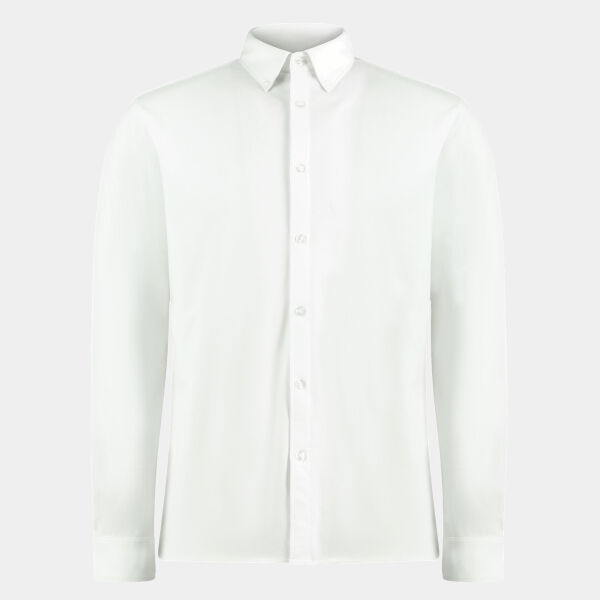 Kustom Kit Long Sleeve Superwash® 60°C Piqué Shirt Thumbnail