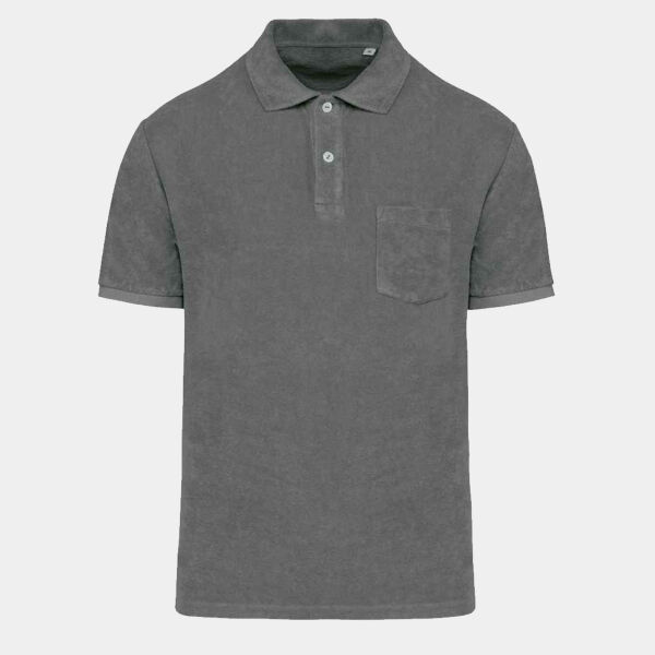 Native Spirit Terry Towel Polo Shirt Thumbnail