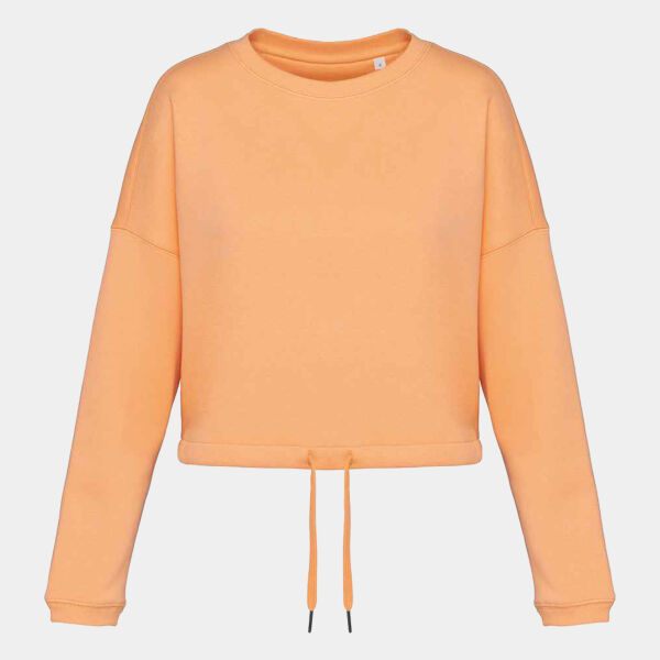 Native Spirit Ladies Oversized Cropped Sweatshirt Thumbnail