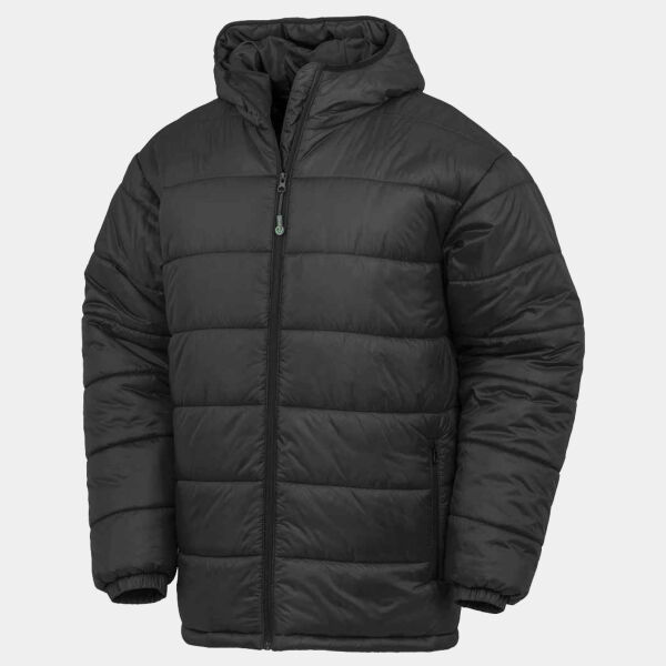 Result Recycled Hooded Padded Parka Jacket Thumbnail