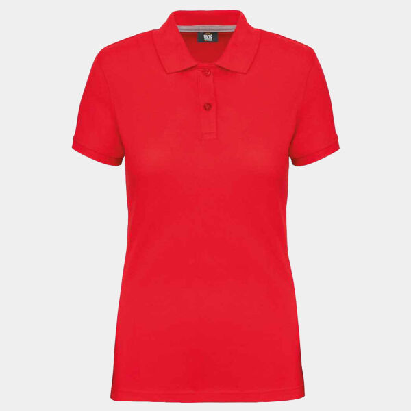 WK Designed to Work Ladies Anti-Bacterial Piqué Polo Shirt Thumbnail