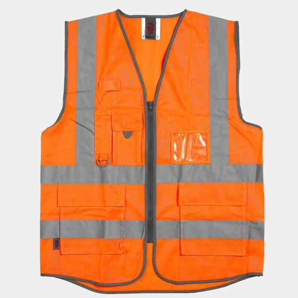 Warrior Hi-Vis Executive Waistcoat Thumbnail