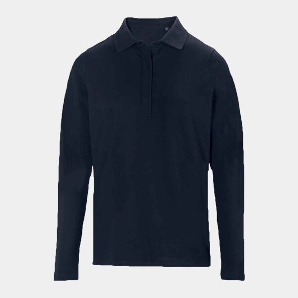 NEOBLU Ladies Owen Long Sleeve Piqué Polo Shirt Thumbnail