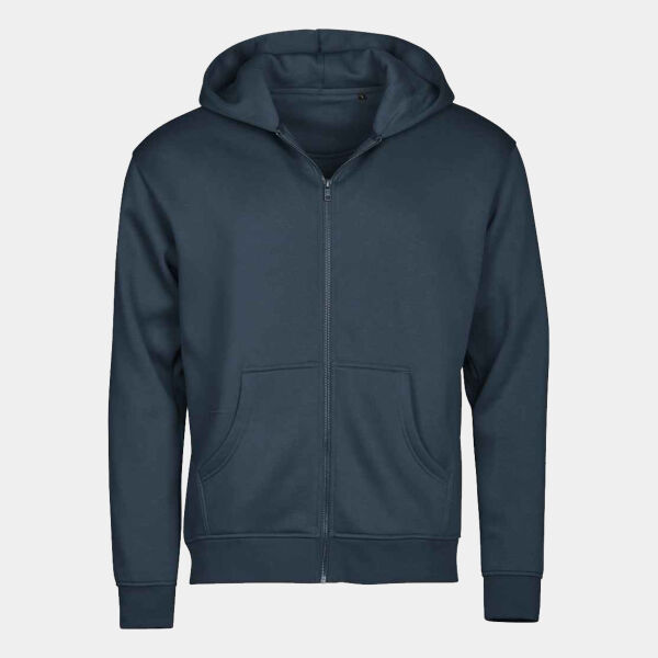 Tee Jays Unlabeled Hooded Full Zip Sweatshirt Thumbnail