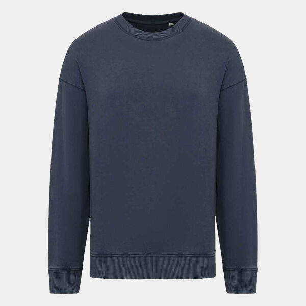 Native Spirit Unisex Washed Effect Oversize Sweatshirt Thumbnail