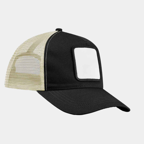Beechfield Appliqué Patch 5 Panel Trucker Cap Thumbnail