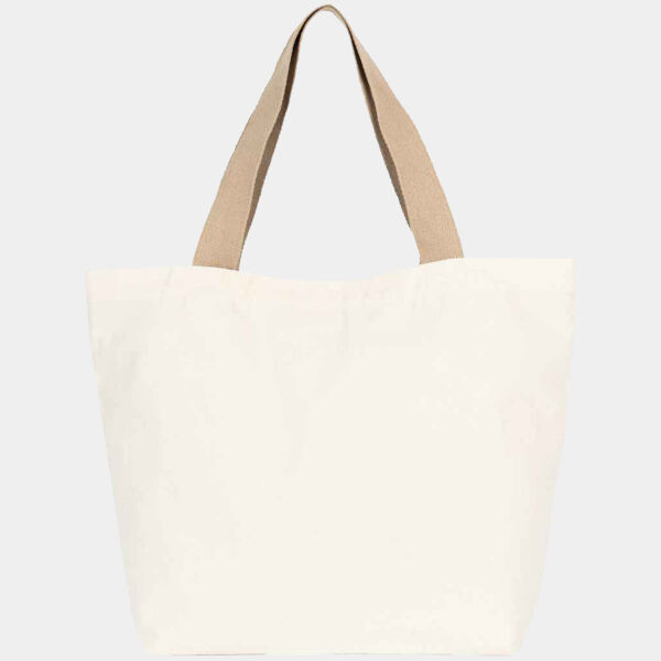 Kimood Large Recycled Flat-Bottom Shopping Bag Thumbnail