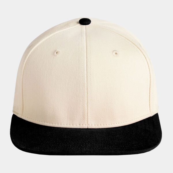 Beechfield Contrast Flat Peak 6 Panel Cap Thumbnail