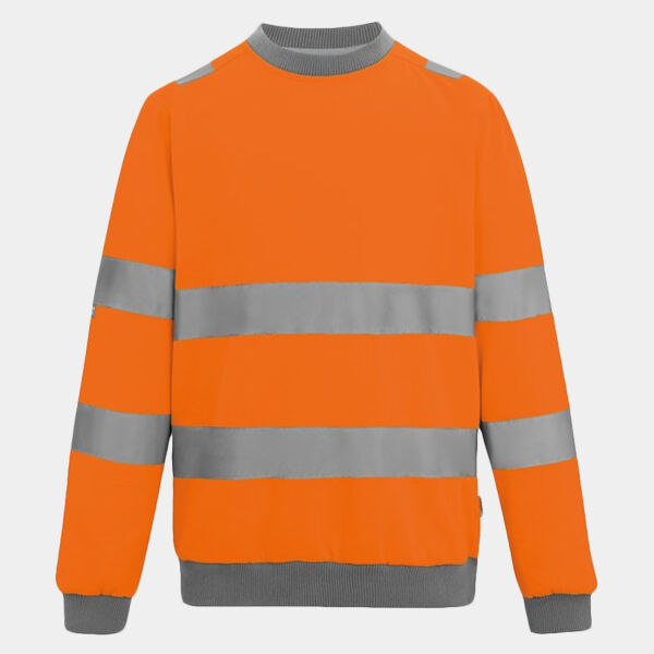 Regatta High Visibility Pro Contract Crew Neck Sweatshirt Thumbnail