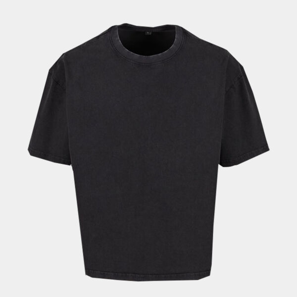 Vintage cropped heavy oversized tee Thumbnail