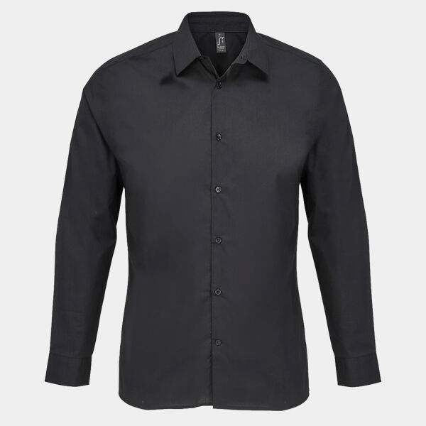 SOL'S Bailey Long Sleeve Poplin Shirt Thumbnail