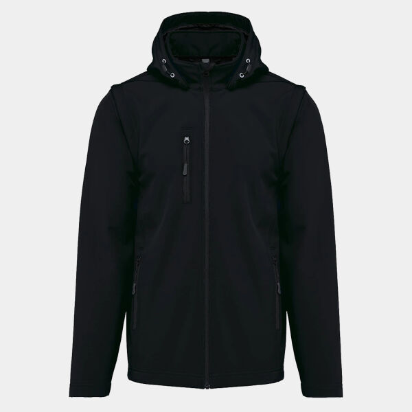 Kariban Unisex Three Layer Hooded Soft Shell Jacket Thumbnail