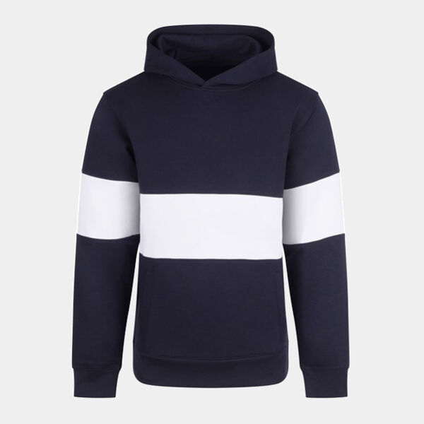 Front Row Heavyweight Panelled Hoodie Thumbnail