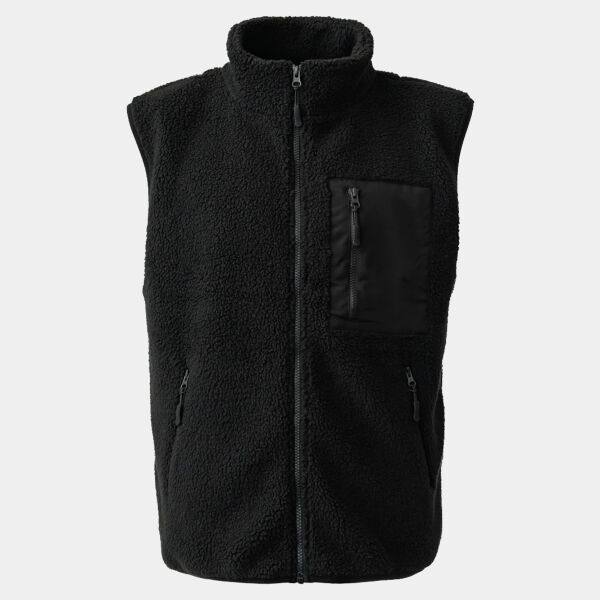 Ravine Unisex Borg Fleece Gilet Thumbnail