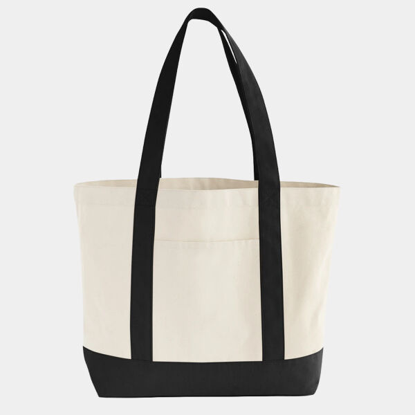 Westford Mill EarthAware® Organic Varsity Shopper Thumbnail