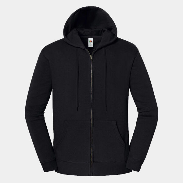 Fruit of the Loom Iconic Premium Hooded Sweat Jacket Thumbnail