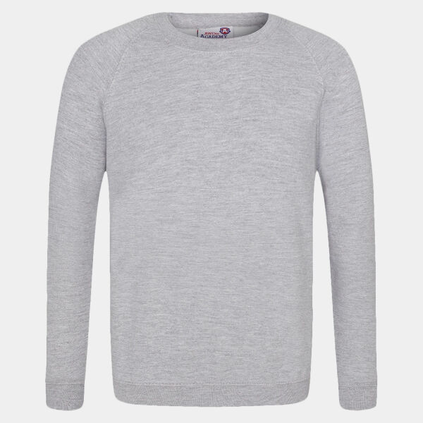 AWDis Academy Kids Raglan Sweatshirt Thumbnail