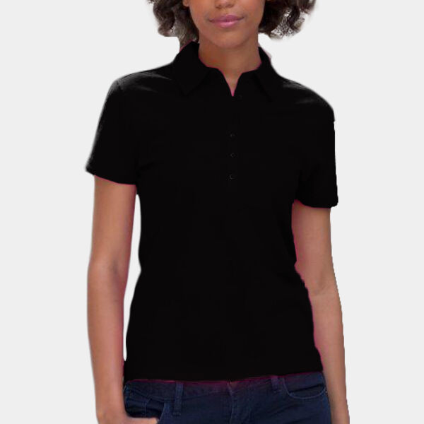 SF Clothing Ladies Stretch Piqué Polo Shirt Thumbnail