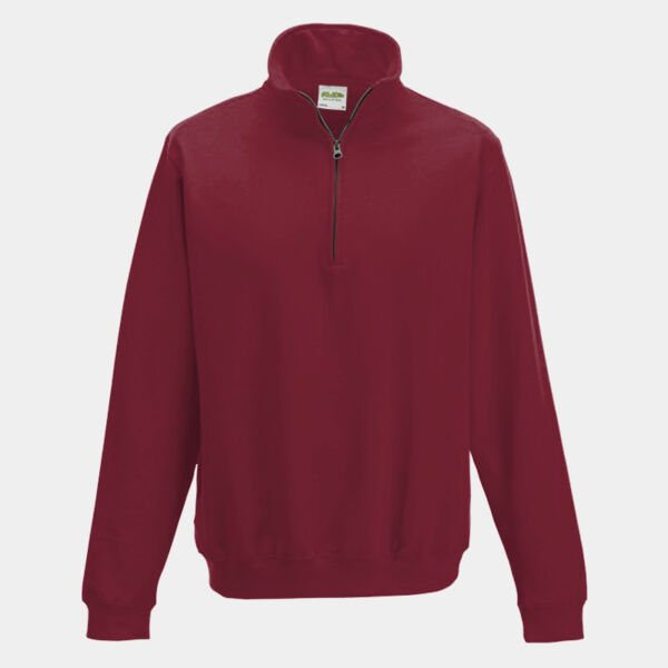 AWDis Sophomore Zip Neck Sweatshirt Thumbnail