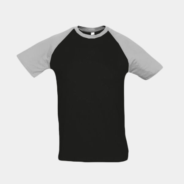 SOL'S Funky Contrast Baseball T-Shirt Thumbnail