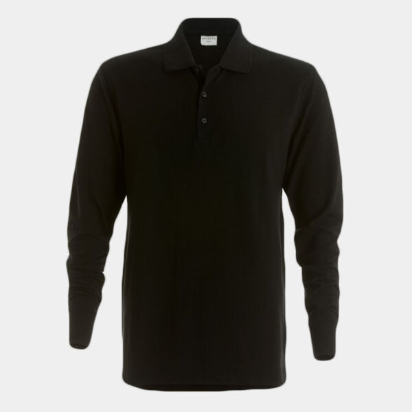 Kustom Kit Long Sleeve Poly/Cotton Piqué Polo Shirt Thumbnail