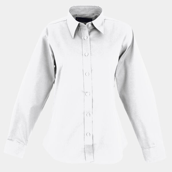 Ladies Pinpoint Oxford Full Sleeve Shirt Thumbnail