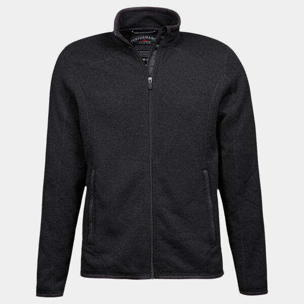 Tee Jays Knitted Outdoor Fleece Jacket Thumbnail