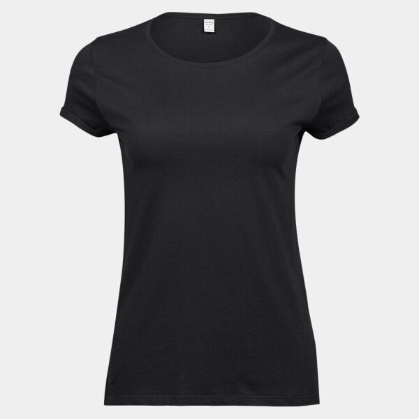 Tee Jays Ladies Roll-Up T-Shirt Thumbnail