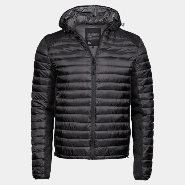 Tee Jays Crossover Hooded Padded Outdoor Jacket Thumbnail