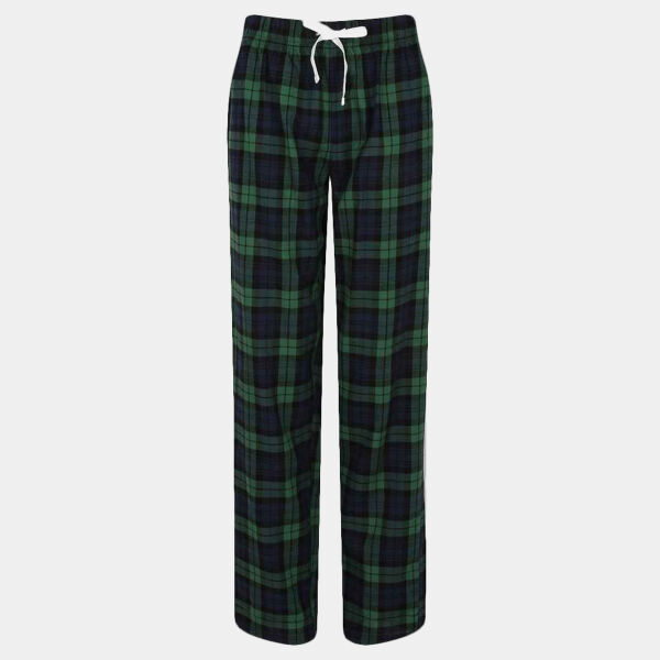 SF Clothing Ladies Tartan Lounge Pants Thumbnail