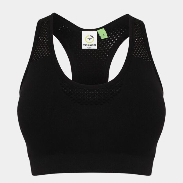 Tombo Ladies Seamless Crop Top Thumbnail
