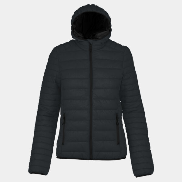 Kariban Ladies Lightweight Hooded Padded Jacket Thumbnail