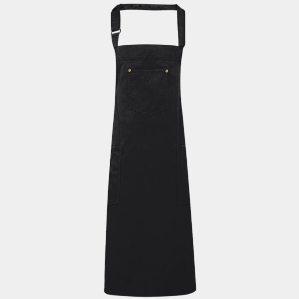 Premier Cotton Chino Bib Apron Thumbnail