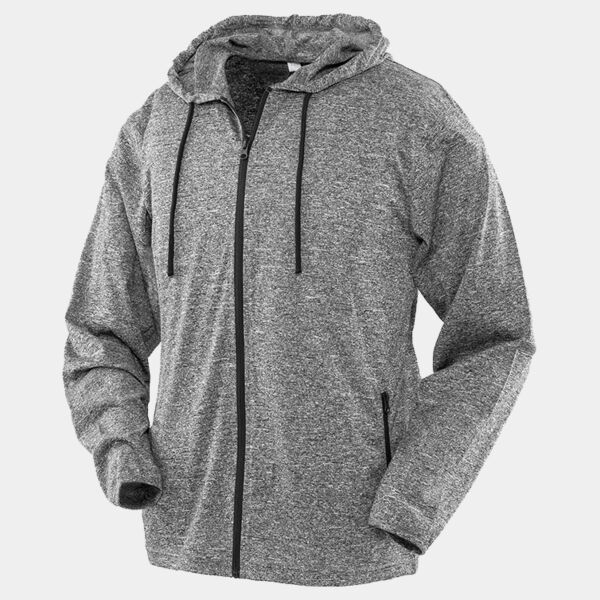 Spiro Ladies Hooded T-Shirt Jacket Thumbnail