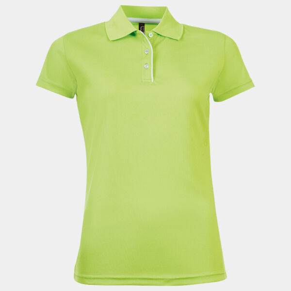 SOL'S Ladies Performer Piqué Polo Shirt Thumbnail