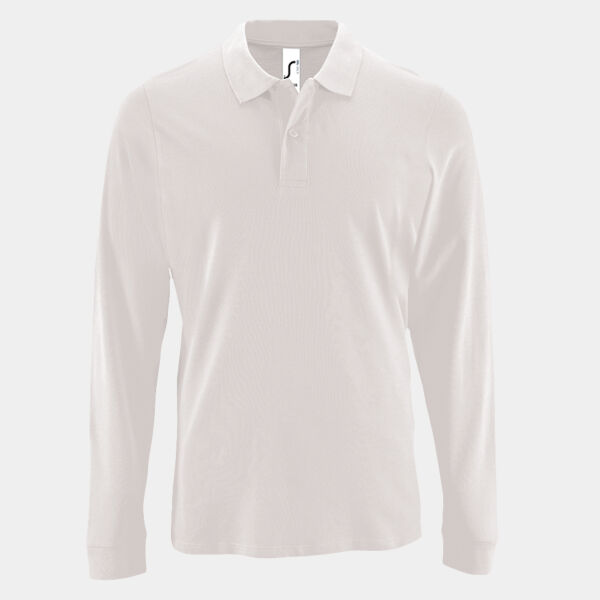 SOL'S Perfect Long Sleeve Piqué Polo Shirt Thumbnail