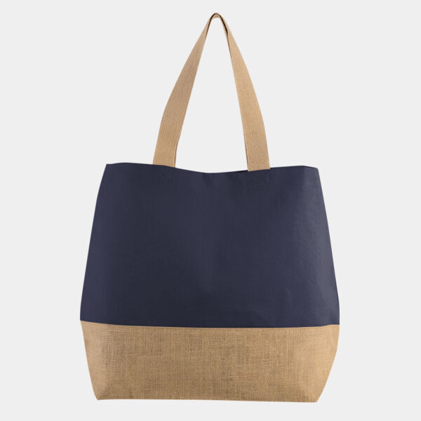 Kimood Canvas & Jute Shopper Thumbnail