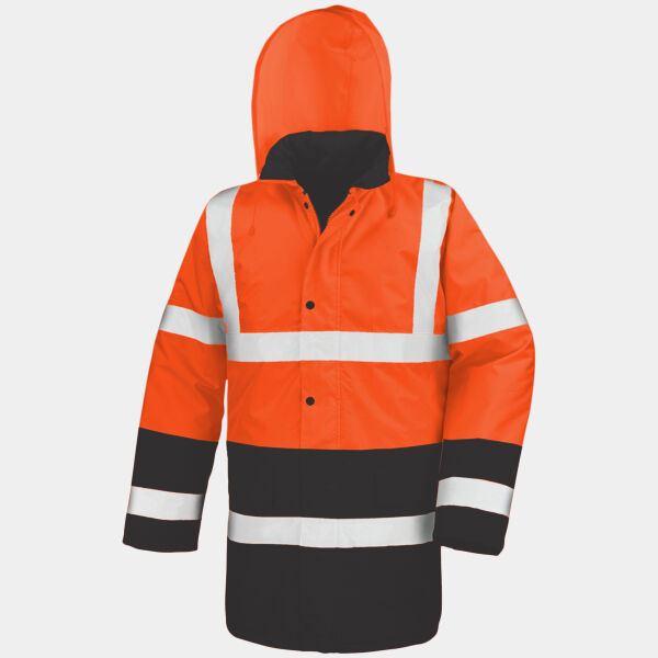 Result Core Motorway Two Tone Safety Jacket Thumbnail