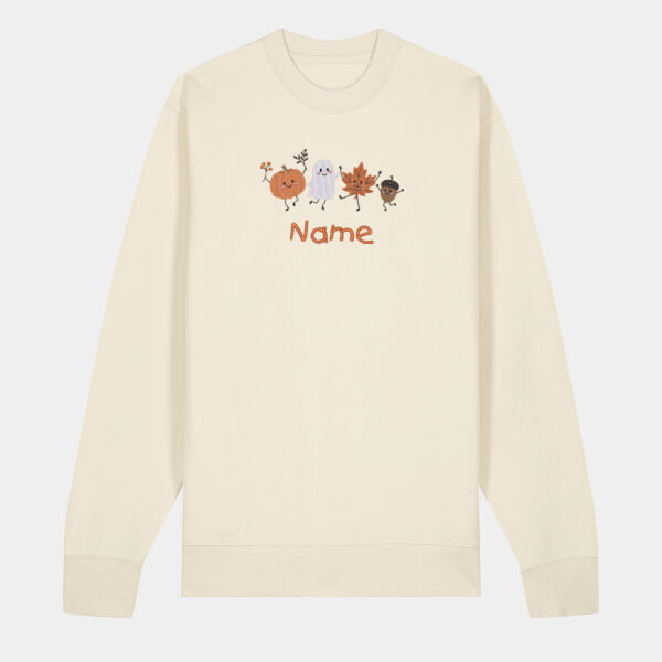 Personalised Embroidered Autumn Sweatshirt Thumbnail