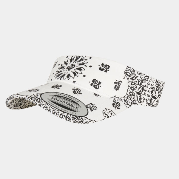 Bandana print visor (8888BP) Thumbnail