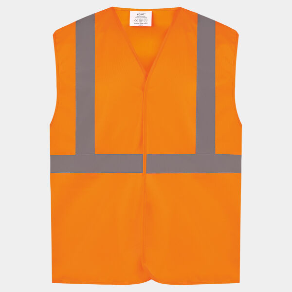 Hi-vis railway waistcoat class 2 (HVW118PE) Thumbnail
