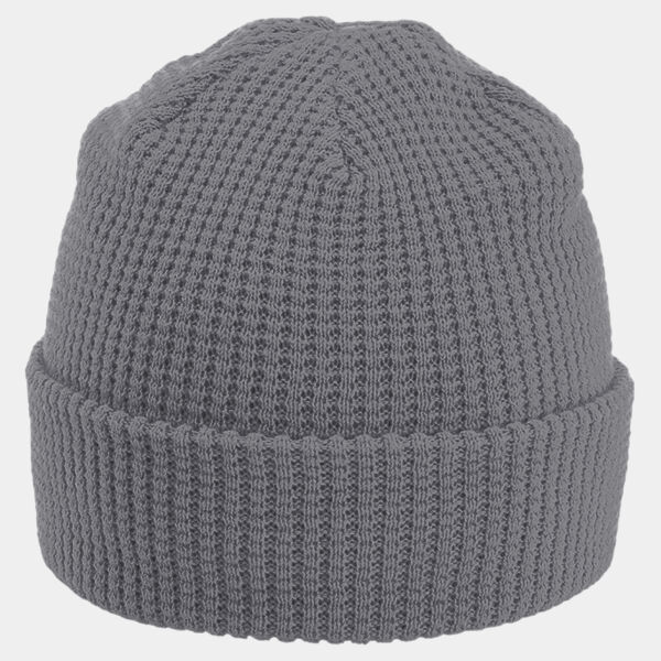 Organic cotton waffle beanie Thumbnail