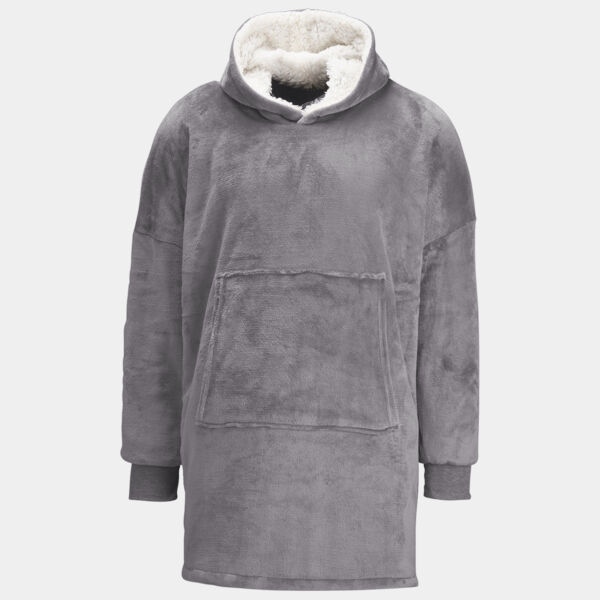The Ribbon oversized cosy reversible sherpa hoodie Thumbnail