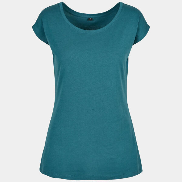 Women's wide neck tee Thumbnail