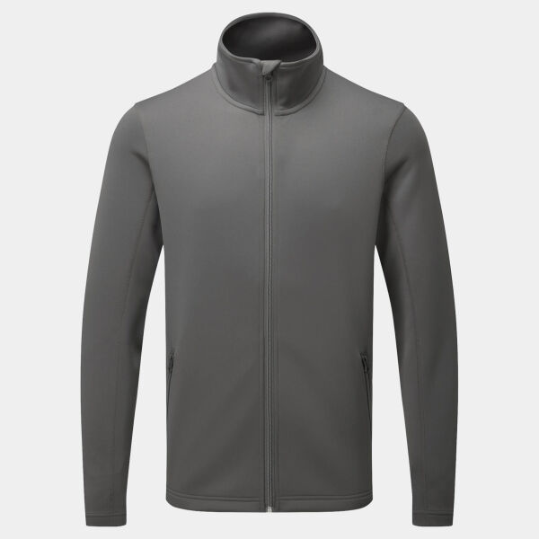 Men's spun dyed sustainable zip-through sweatshirt Thumbnail