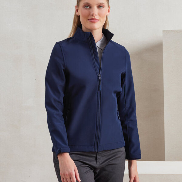 Women’s Windchecker® printable and recycled softshell jacket Thumbnail